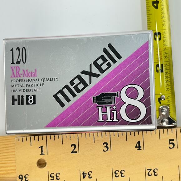 Lot of 3 Hi8 Digital8 Cassette Tapes Blank Video Cassette Sony/TDK/Maxell NEW - Picture 13 of 13